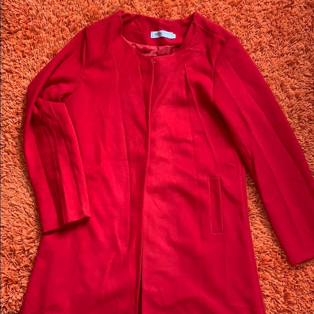 Red jacket